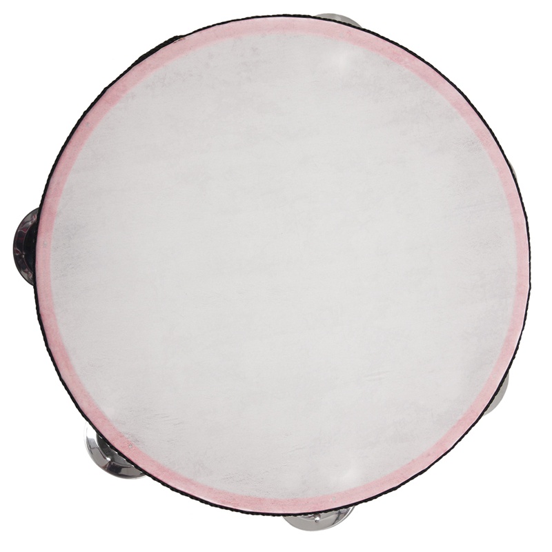 Trống Lục Lạc Hình Tròn 8inch Màu Đỏ