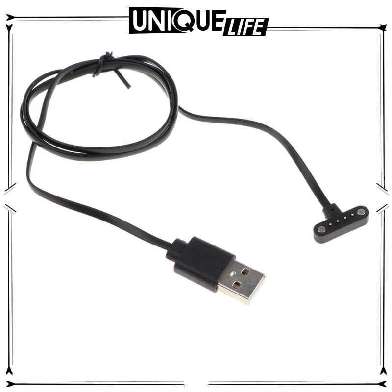 Dây cáp sạc đế nam châm 4 chấu dành cho đồng hồ thông minh