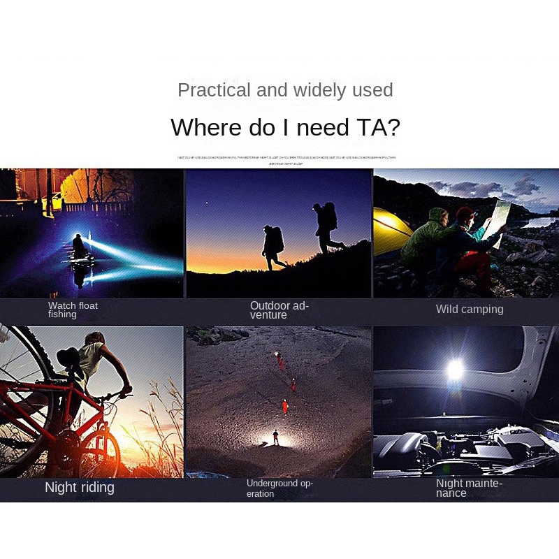 Đèn Led Mini Có Nam Châm Loại C Dùng Để Kiểm Tra Đồ Đa Năng