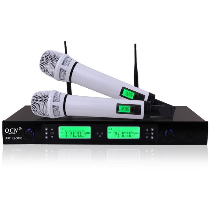 Micro karaoke không dây Shuri QCN Q-5000 - Hát nhẹ, hút âm tốt