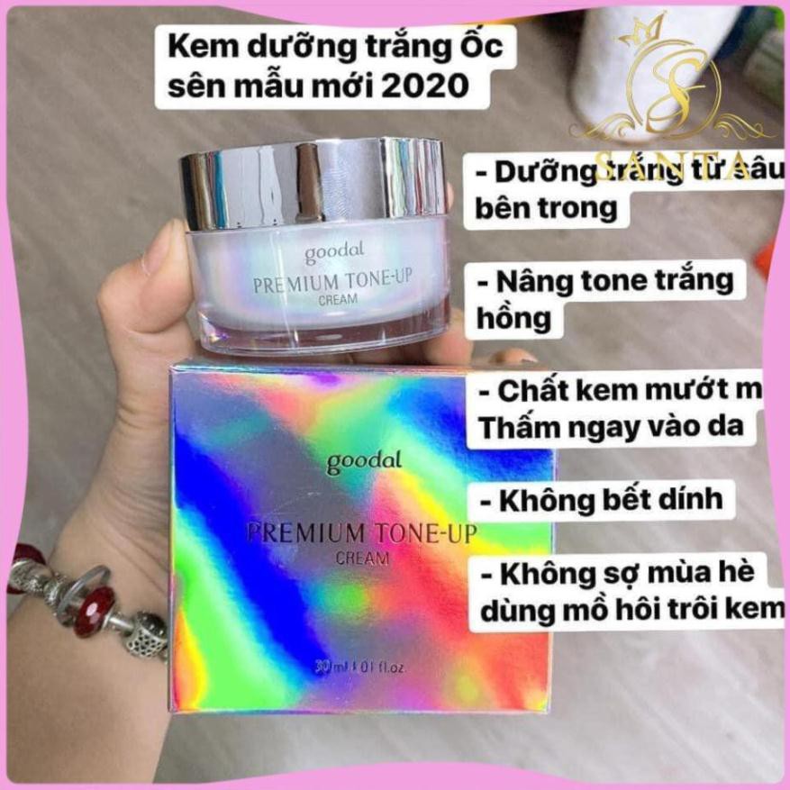 [CHÍNH HÃNG] Kem Ốc Sên Dưỡng Trắng Goodal Premium Snail Tone Up Cream 30ml (Mẫu Mới 2020) | BigBuy360 - bigbuy360.vn