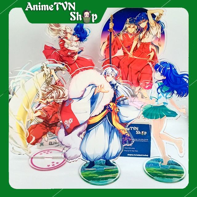 Tượng Mica Standee anime/manga InuYasha (Khuyển Dạ Xoa) - Nhựa Cứng Acrylic In nhiều chi tiết sắc nét