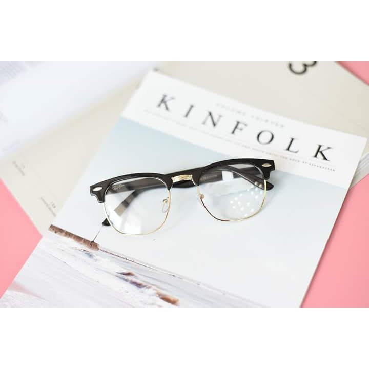 kính râm gọng cắt vành rb03 ( tặng kèm hộp đựng kính )