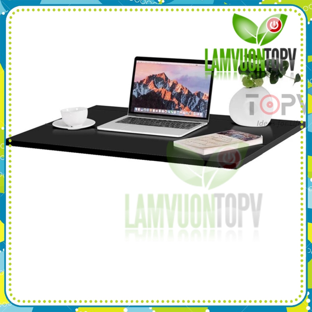 [Đủ bộ] Bàn treo tường gấp gọn gỗ thông minh TopV xếp mini gắn tường làm việc bàn học laptop giá rẻ Làm vườn TopV | BigBuy360 - bigbuy360.vn