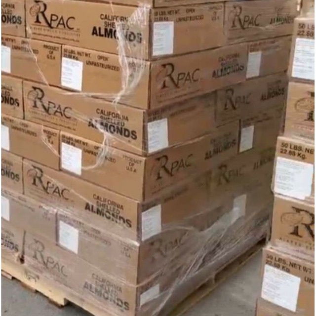 Nhân hạnh nhân rang nguyên vị, nhập khẩu Mỹ  1kg