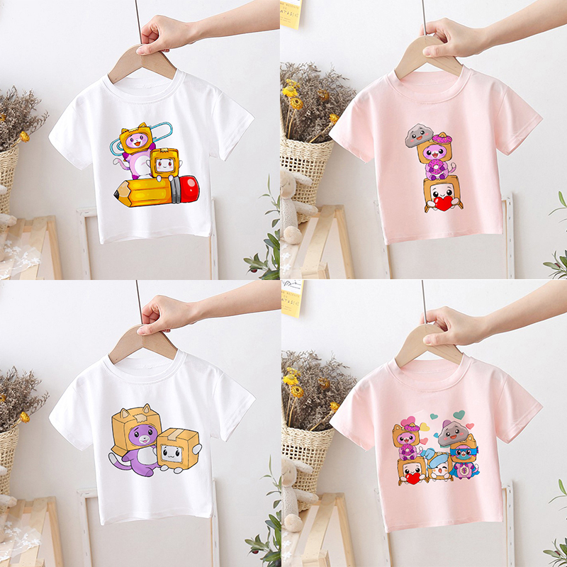 Happy Rocky and Foxy Áo Thun Thời Trang Hipster Vui Nhộn Giản Dị Unisex Dành Cho Trẻ Em