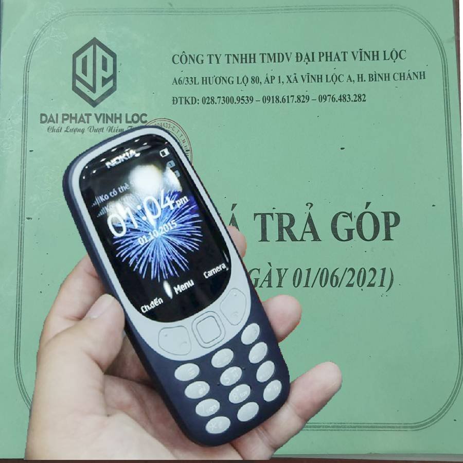 Điện thoại nokia 3310 cổ  chính hãng giá rẻ bền đẹp pin trâu đủ dùng cho nhu cầu cơ bản