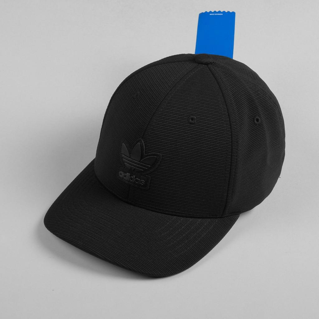 Nón kết nam  ADIDAS BLACK ORIGINAL Chất liệu thun PC Dày 100% cty Logo in silicon