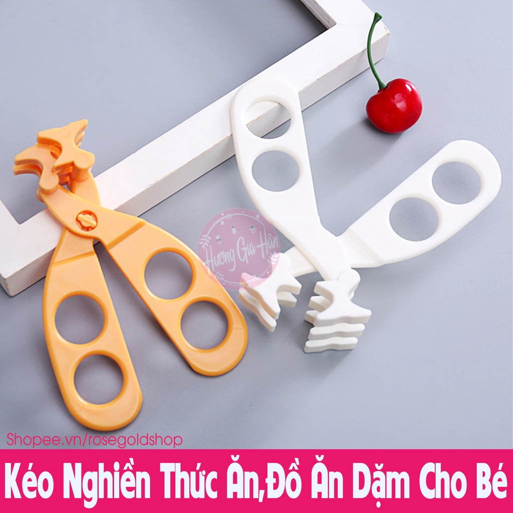 Kéo Nghiền Thức Ăn, Đồ Ăn Dặm Cho Bé Giúp Bé Ăn Dặm Tốt Hơn