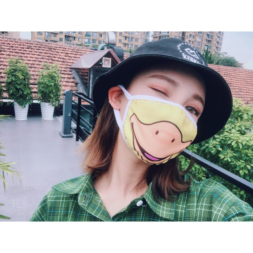 Khẩu trang ulzzang nhật bản ngộ nghĩnh - SẴN HÀNG