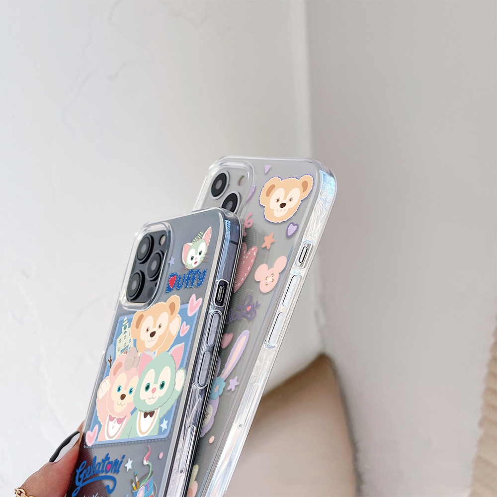 Ốp Điện Thoại Hình Thỏ StellaLou Linaell Dễ Thương Cho Iphone 11 Pro Max 12 Pro Max 13 Pro Max Mini 6 7 8 6 7plus Se 2020 X Xs Xr 5 4