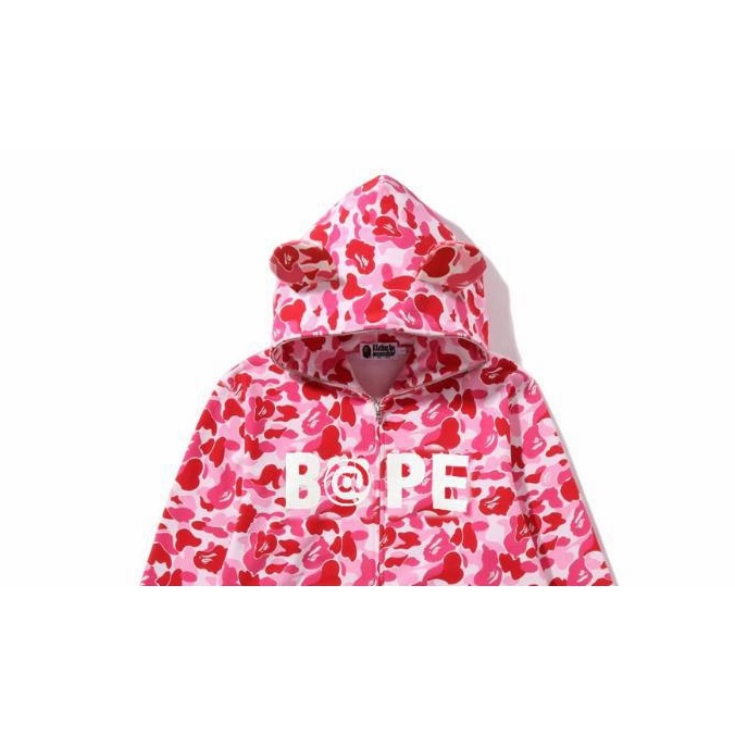 Mới Áo Khoác Hoodie BAPE Hoạ Tiết Lính Cho Nam Và Nữ