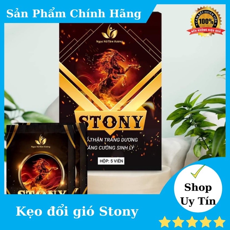 KẸO STONY-KẸO ĐỔI GIÓ STONY CHÍNH HÃNG[TẶNG KÈM BCS]