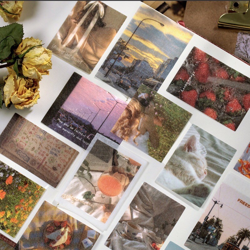 Sticker phong cảnh 50 chiếc ST089