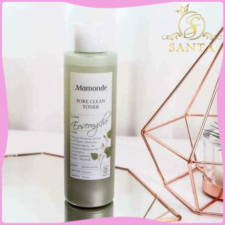 [CHÍNH HÃNG] NƯỚC HOA HỒNG MAMONDE PORE CLEAN TONER 250ML