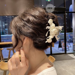 Kep hoa hồng hottrend dáng nơ mới ❤️ Kẹp tóc nơ , Kẹp càng cua , kẹp tóc xinh