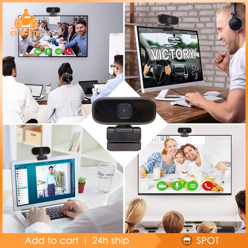 Webcam 720P kèm mic cho PC Laptop Tablet | BigBuy360 - bigbuy360.vn