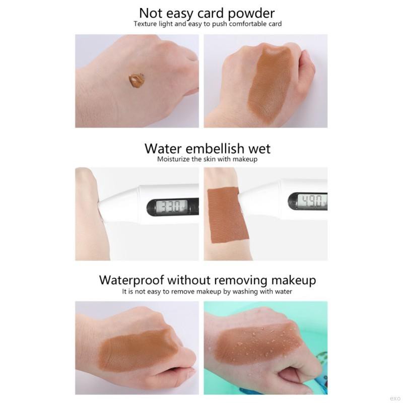 [Hàng mới về] Kem nền che khuyết điểm tạo khối trang điểm chống thấm nước | BigBuy360 - bigbuy360.vn