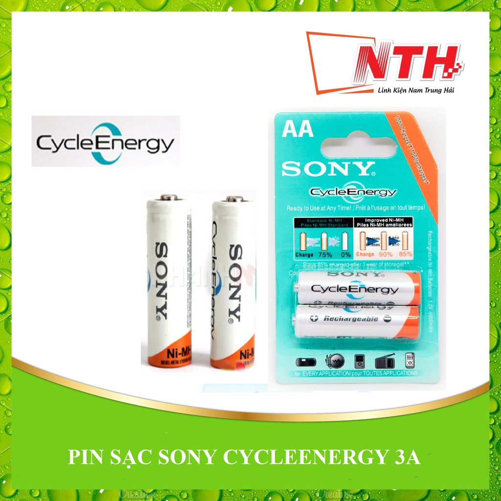 PIN SẠC SONY CYCLEENERGY AAA