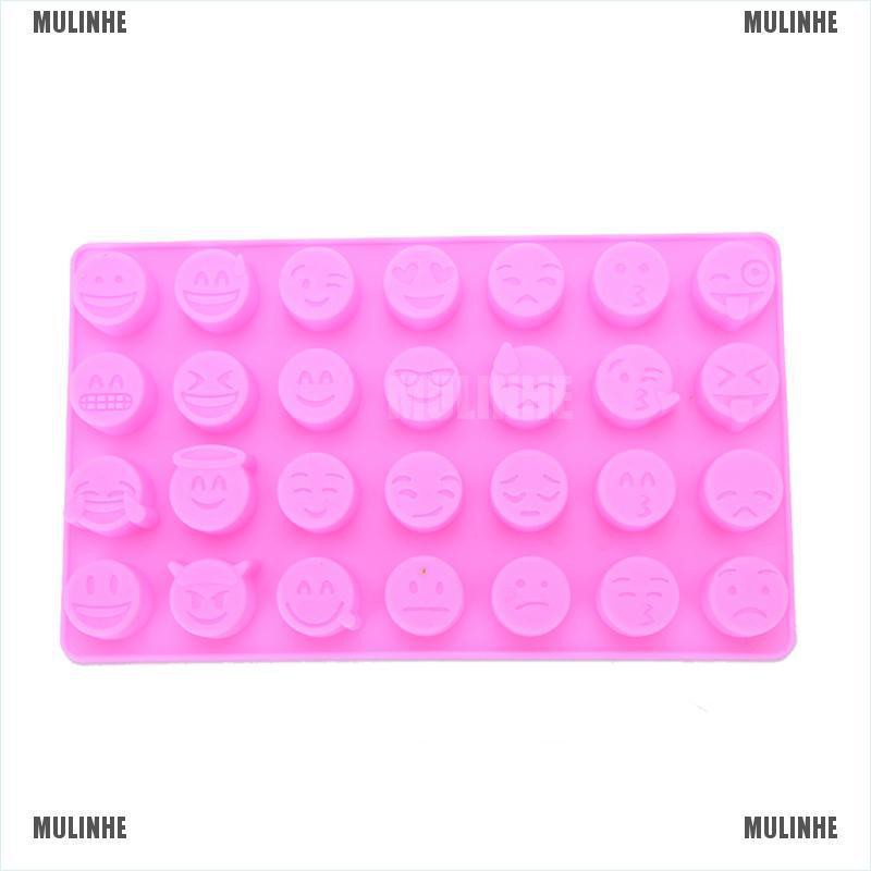Khuôn Silicone Làm Bánh Kẹo / Xà Phòng Hình Biểu Tượng Cảm Xúc DIY