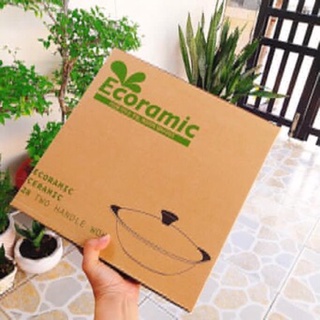 Nồi lẫu ecoramic hàn quốc size 28cm