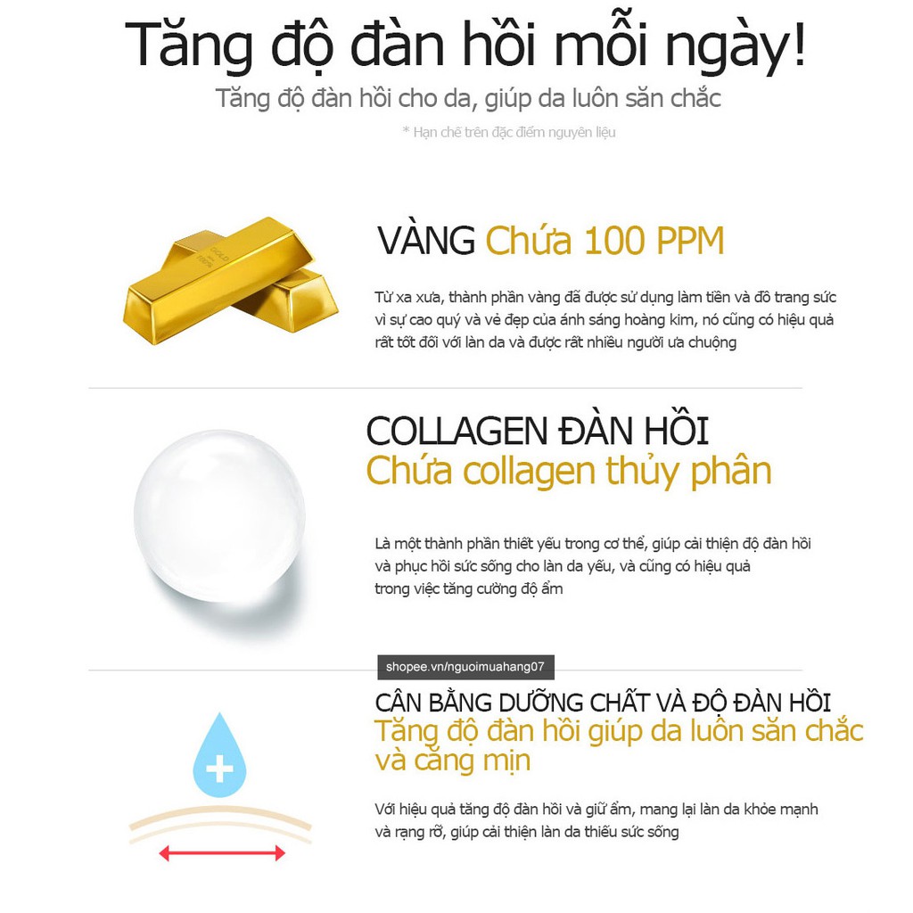 Kem Mắt Nâng Cơ SNP Gold Collagen Lift Action Eyecream