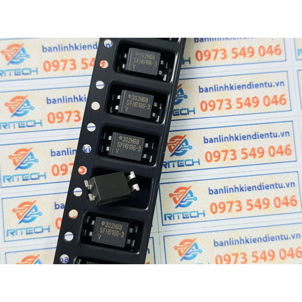 [Combo 5 con] SFH6186-3, SOP-4 OPTO ĐIỀU KHIỂN