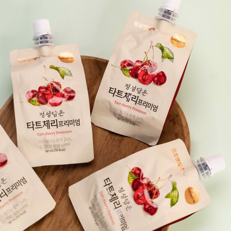 Nước Ép Dinh Dưỡng Cherry Đỏ Thượng Hạng Chunho Ncare – Hộp 30 Gói | Xù Korea