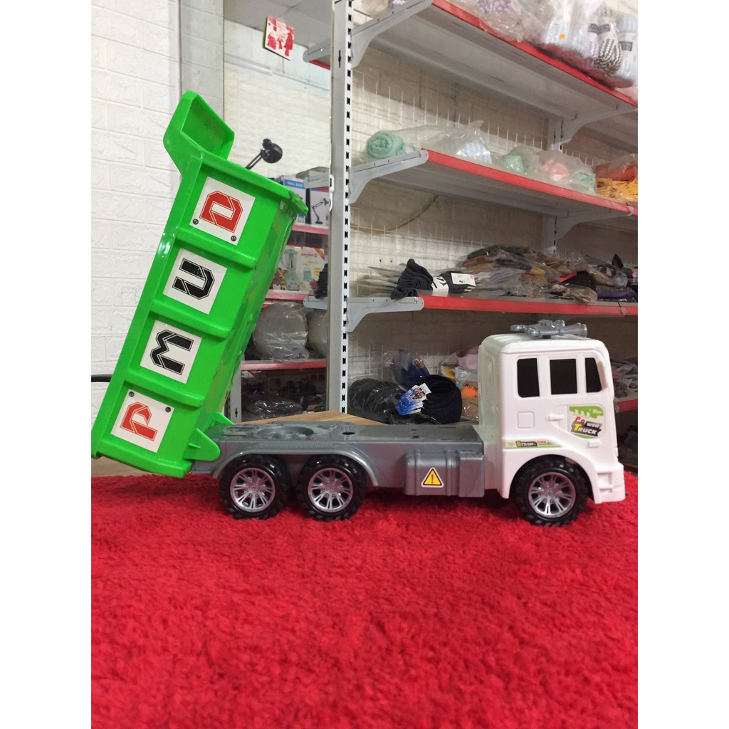 Xe ô tô chở cát DUMP đồ chơi ab toàn cho bé