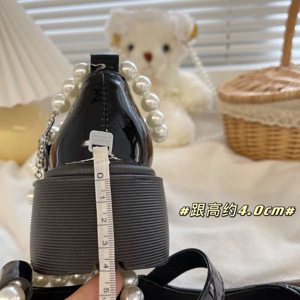 Giày Búp Bê Da Đế Dày Thời Trang Mùa Thu Dành Cho Nữ / Size 35-44 / 41 / Mary Jane / 42