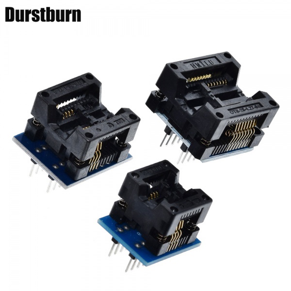 Thiết Bị Chuyển Đổi SOIC8 SOP8 SOP16 Sang DIP8 Rộng 150mil 200mil 208mil 300mil SOP8