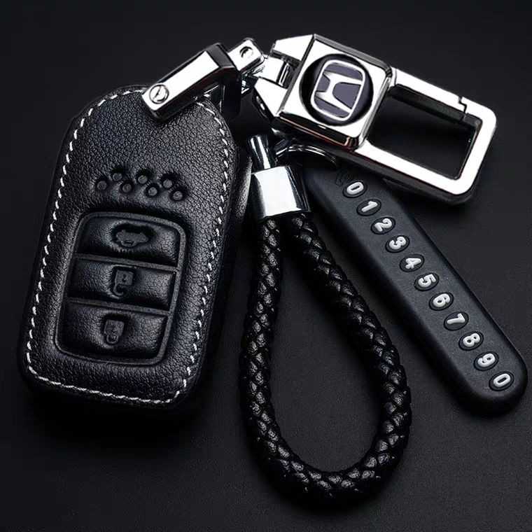 Móc Chìa Khóa Bằng Kim Loại Cho Xe Hơi Honda City Jazz Civic Hrv Crv Brv Accord Odyssey