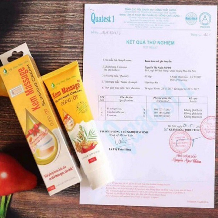 Kem Massage Tan Mỡ Bụng Ngân Bình 150g