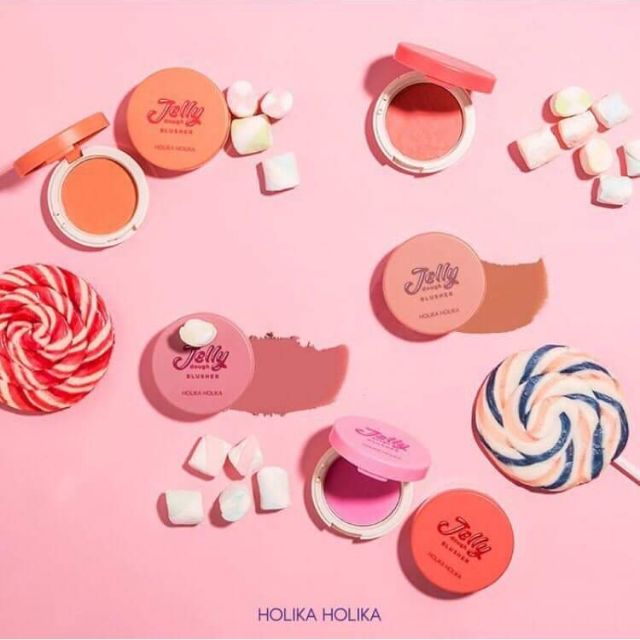 Má hồng Jelly Dough Blusher Holika