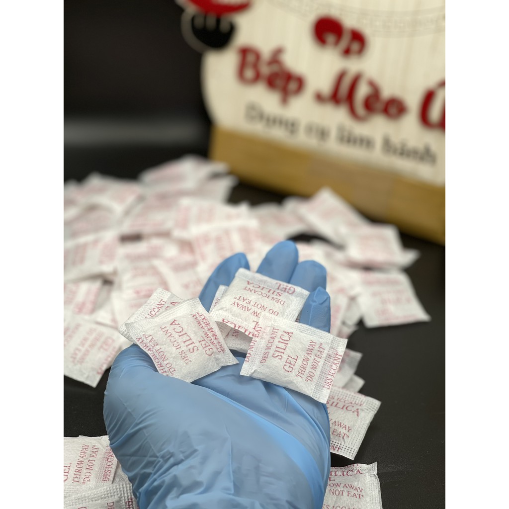 Gói hút ẩm loại nhỏ 1Gr ( 100g-250g-500g )