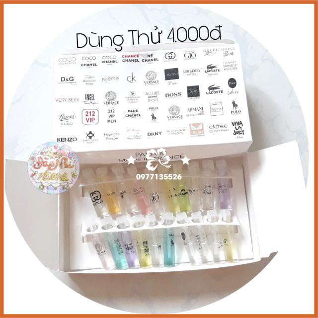 Set nước hoa mini 5ml