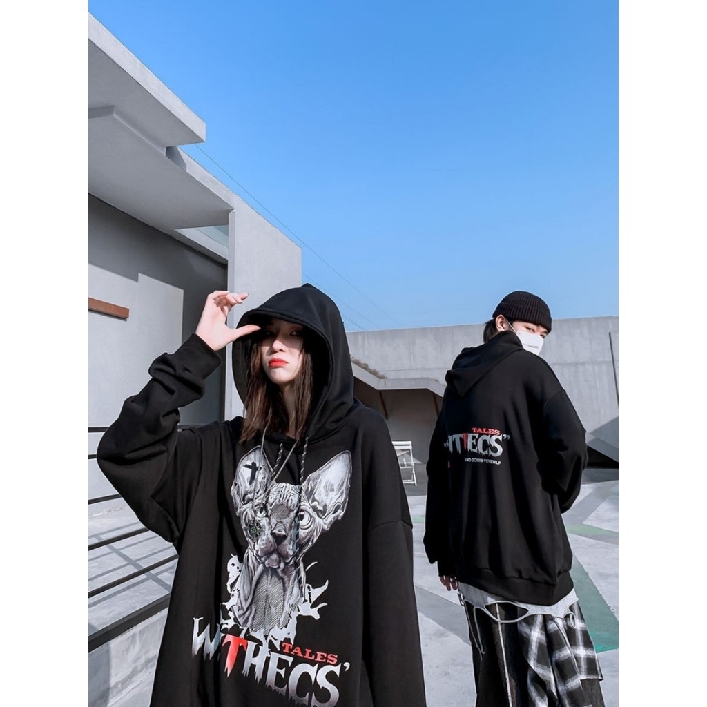 Áo khoác hoodie ❤️FREESHIP❤️ Áo hoodie nỉ unisex cho nam và nữ Freesize phù thuỷ Withecs - KN16