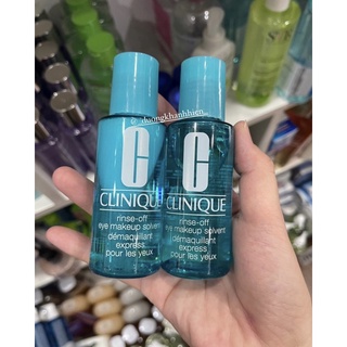 Nước tẩy trang mắt Clinique không làm cay mắt 50ml