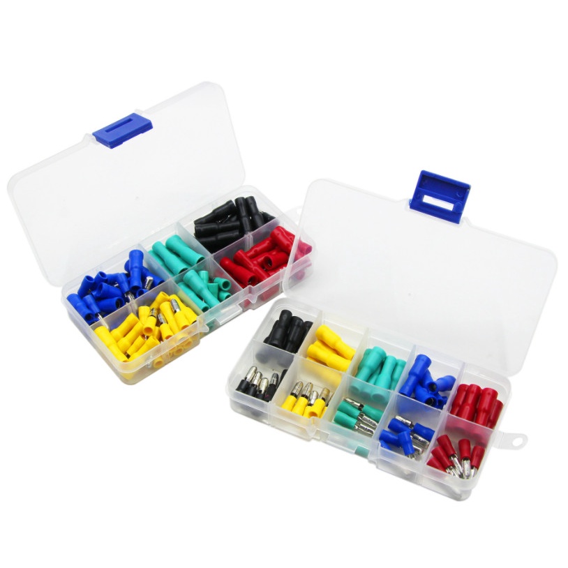 [Combo hộp 50 và 100 đầu cos 5 màu] Cos đầu đạn, cos MPD/ FRD 1.25-156 dùng sửa chữa xe máy - ô tô