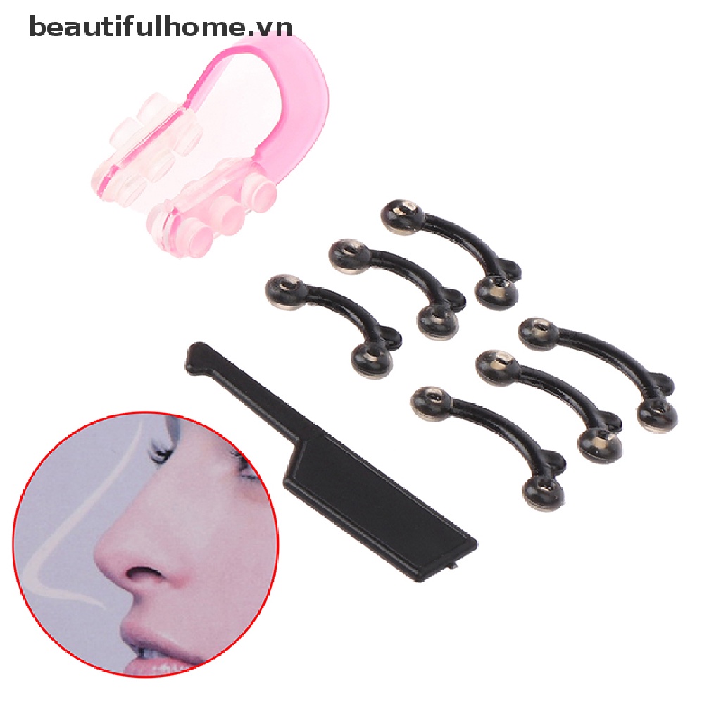 Bộ 6 Kẹp Mát Xa Mũi 3 Món Không Đau Tiện Dụng
