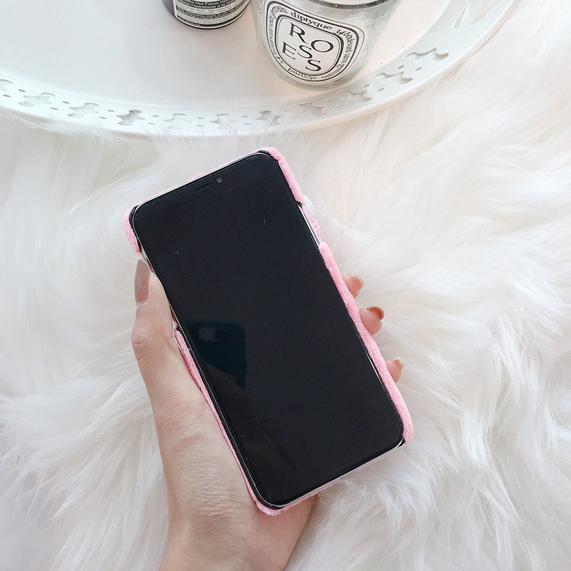 Ốp Iphone Mèo ngủ nhung mềm 6/6s,6Plus/6sPlus,7/8,7Plus/8Plus,X/Xs,XsMax