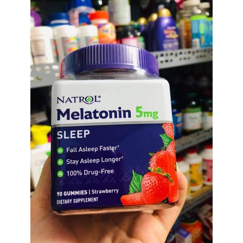 KẸO NGỦ NATROL MELATONIN SLEEP 5MG 90 VIÊN😍😍