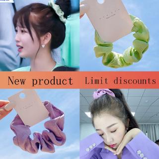 Dây Buộc Tóc Vải Lụa Phong Cách Hàn Quốc