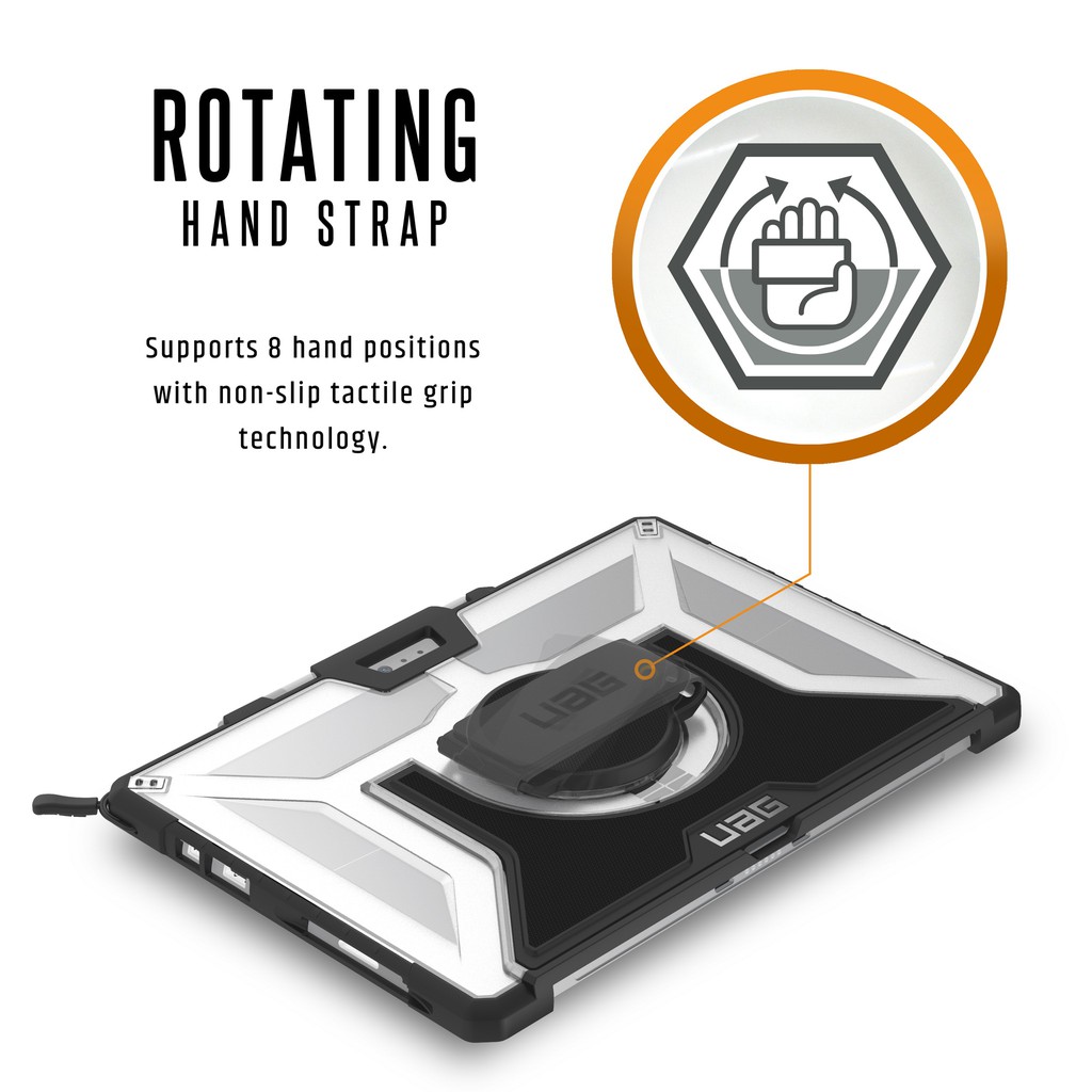 Ốp UAG Plasma cho Microsoft Surface Pro 7 / Surface Pro 6 / Surface Pro 5 / Surface Pro 4 có Quai xách và Dây đeo