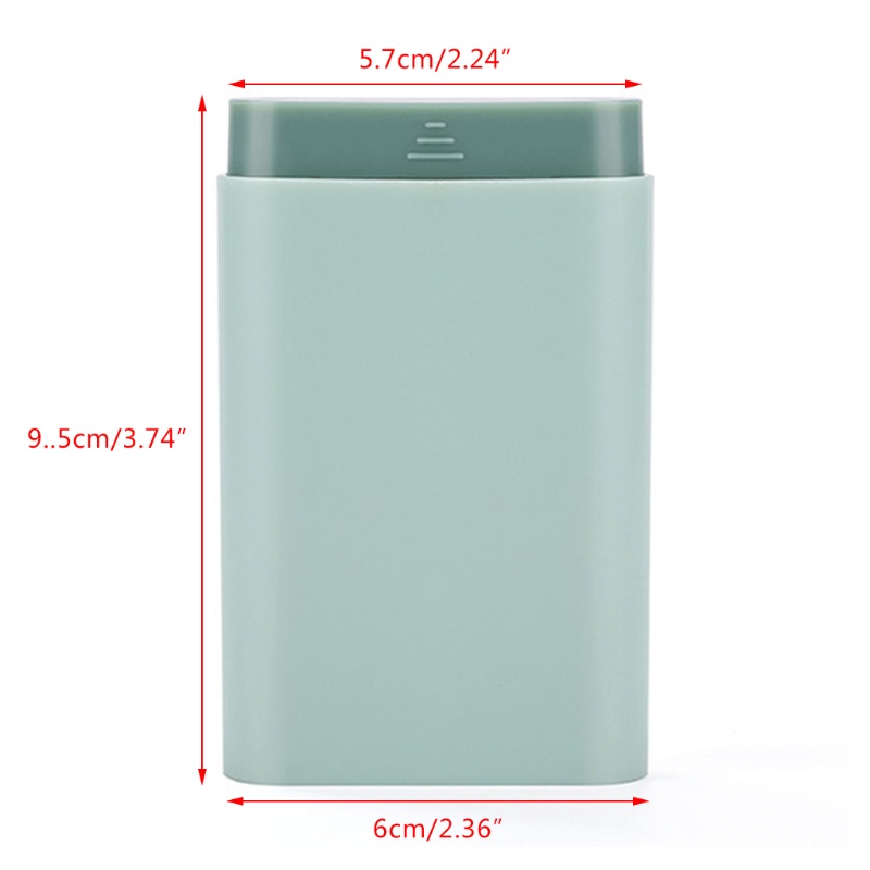 Hộp Đựng Thuốc Mini 6 Ngăn Chống Ẩm Tiện Dụng Mang Theo Du Lịch