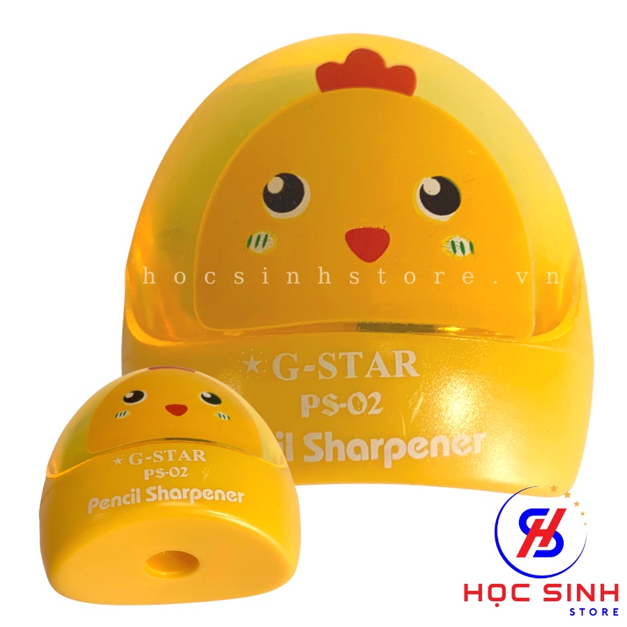 Combo 5 cái chuốt chì PS02 GSTAR 25 cái/hộp - Học Sinh Store