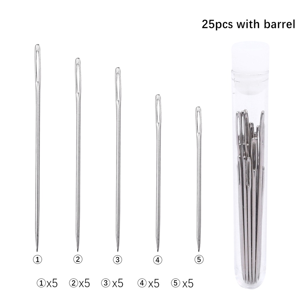 Set 25 Kim May Vá 4.2 / 4.5 / 5.2 / 5.5 / 6cm Kèm Hộp Đựng
