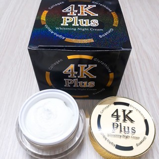 Kem dưỡng trắng da mặt ban đêm 4k plus night cream thái lan