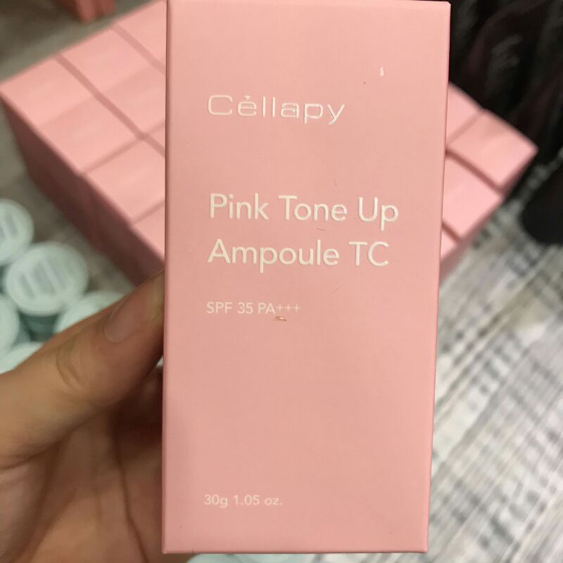 Có bill_Serum dưỡng trắng nâng tone CELLAPY PINK TONE UP AMPOULE