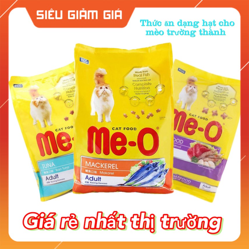 Thức ăn cho mèo trưởng thành dạng hạt - Thương hiệu Me-O Adult 350g